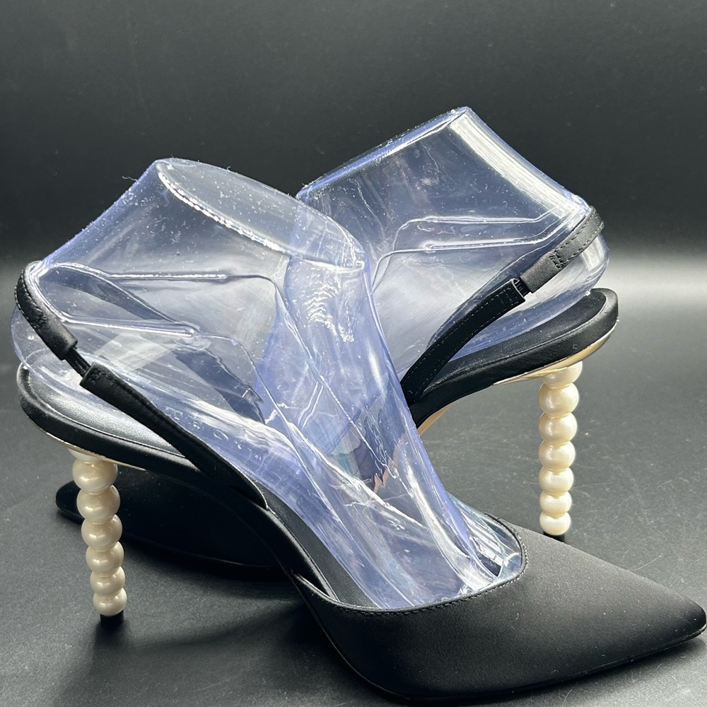 Mateo x I.N.C. Antoinette Imitation Pearl Slingback Pumps Size 7 NWOT